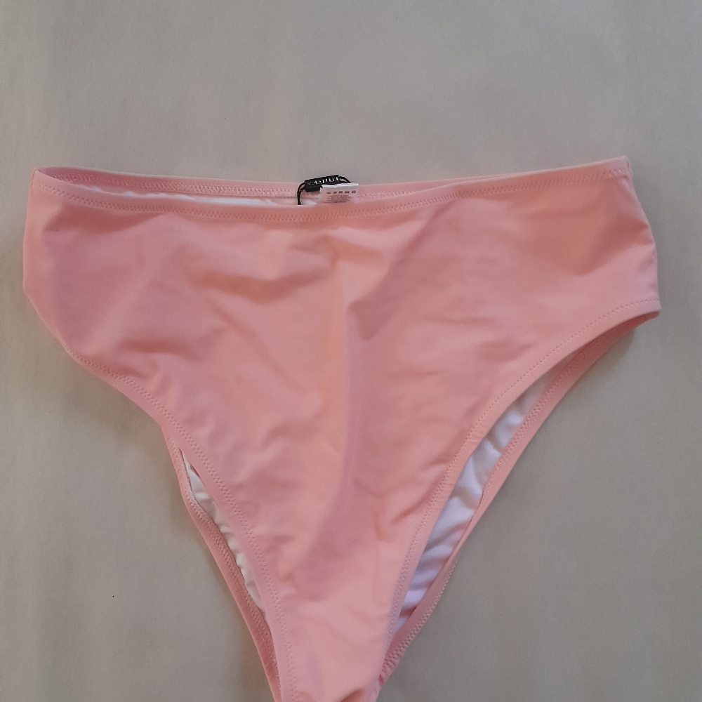 Relleciga Women's Peach Swimwear Bottom, Size L